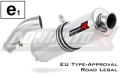 exhaust muffler DOMINATOR homologated road legal ROUND fits the motorcycle R1200R 2006   2009 3