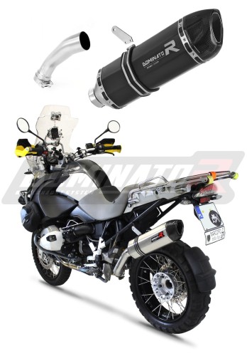 exhaust muffler DOMINATOR HP1 BLACK fits the motorcycle BMW R1200GS 2010   2012 3