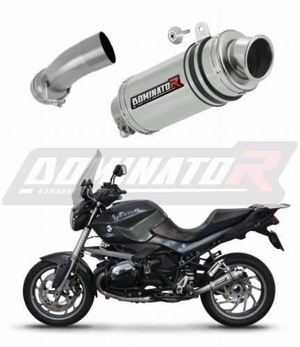 exhaust muffler DOMINATOR GP1 fits the motorcycle BMW R1200R 2010   2014 6