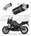 exhaust muffler DOMINATOR GP1 BLACK fits the motorcycle BMW R1200R 2010   2014 6