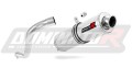 exhaust muffler DOMINATOR ROUND fits the motorcycle BMW F650ST  3