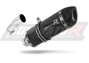 BMW F650GS 2008 - 2012 Avgas Ljuddämpare HP1 SVART + dB killer