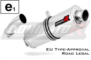 F800R EU-godkänd Avgas Ljuddämpare OVAL 2009 - 2019