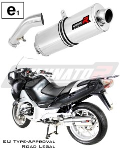 R1200RT EU-godkänd Avgas Ljuddämpare OVAL 2004 - 2009