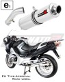 exhaust muffler DOMINATOR homologated road legal ROUND fits the motorcycle R1200RT 2004   2009 6