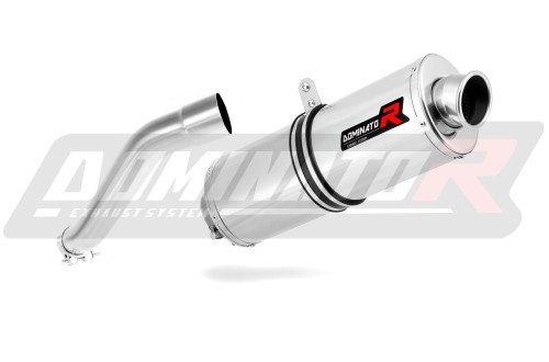 exhaust muffler DOMINATOR ROUND fits the motorcycle BMW F650 CS 2002   2005 3