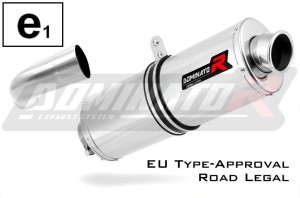 F800ST EU-godkänd Avgas Ljuddämpare OVAL 2006 - 2012