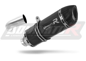 BMW F800ST 2006 - 2012 Avgas Ljuddämpare HP1 SVART + dB killer