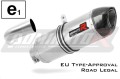 exhaust muffler DOMINATOR homologated road legal HP1 fits to F800ST 2006  2012 3