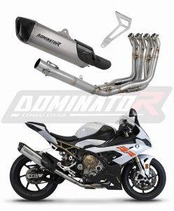 BMW S1000RR 2019 - 2026 Komplett avgassystem Ljuddämpare Titan HP6 + dB killer
