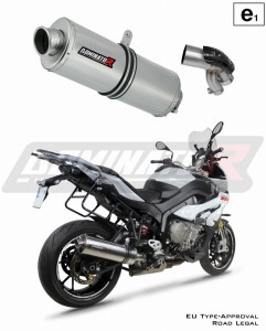S1000XR EU-godkänd Avgas Ljuddämpare OVAL 2015 - 2019
