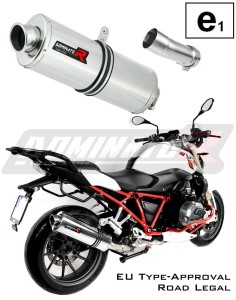 R1200RS EU-godkänd Avgas Ljuddämpare OVAL 2015 - 2018
