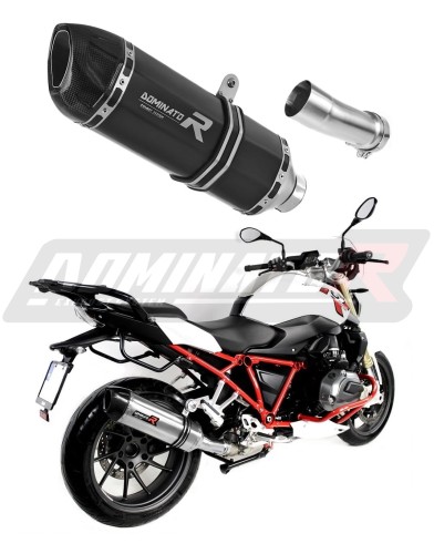 BMW R1200R 2015 - 2018 EXHAUST Muffler Auspuff Sportauspuff Silencer Echappement Silencieux Scarico Scarichi Escape Wydech Tłumik HP1 BLACK Dominator Exhaust System x