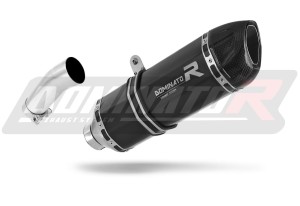 BMW F800GS Adventure 2008 - 2017 Avgas Ljuddämpare HP1 SVART + dB killer