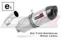 exhaust muffler DOMINATOR homologated road legal HP1 fits to F800GS Adventure 2008  2017 3