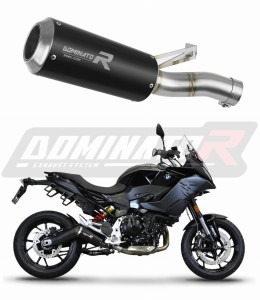 BMW F900R 2020 - 2026 Avgas Ljuddämpare GP SVART + dB killer