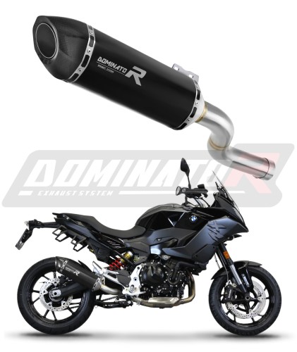BMW F900R 2020 - 2022 EXHAUST Muffler Auspuff Sportauspuff Silencer Echappement Silencieux Scarico Scarichi Escape Wydech Tłumik HP5 BLACK DOMINATOR x