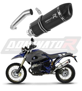 BMW HP2 Enduro 2004 - 2007 Avgas Ljuddämpare HP1 SVART + dB killer