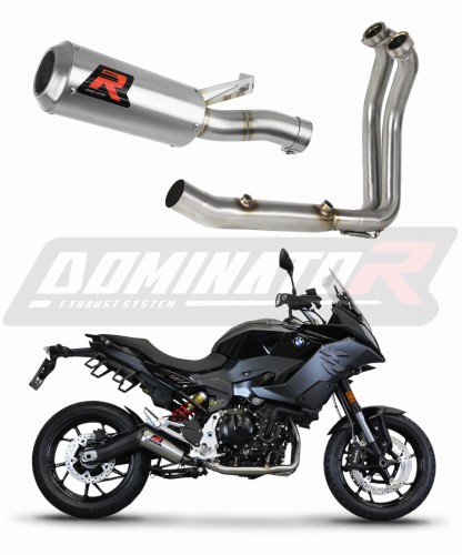 kompletny układ wydechowy z tłumikiem DOMINATOR Full System GP pasujący do motocykla BMW F900XR 2020 - 2026 7