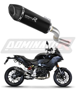 BMW F900XR 2020 - 2026 Avgas Ljuddämpare HP5 SVART + dB killer