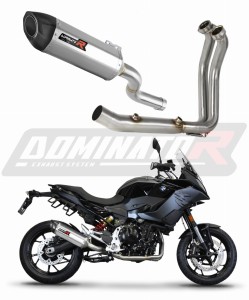 BMW F900XR 2020 - 2026 Komplett avgassystem Ljuddämpare HP5 + dB killer