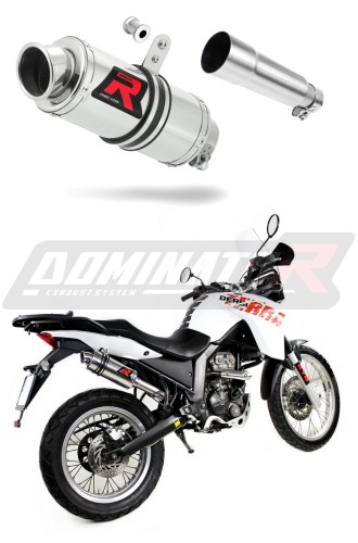 Terra Adventure 125 Exhaust Derbi Muffler Auspuff Sportauspuff Silencer Echappement Silencieux Scarico Scarichi Escape Wydech Tłumik GP 1 2008 - 2015 Dominator x