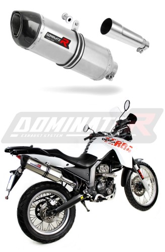 Terra Adventure 125 Exhaust Derbi Muffler Auspuff Sportauspuff Silencer Echappement Silencieux Scarico Scarichi Escape Wydech Tłumik HP1 Carbon Tip 2008 - 2015 Dominator x