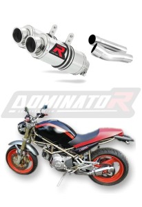 Ducati MONSTER 600 1993 - 2002 Avgas Ljuddämpare GP1 + dB killer