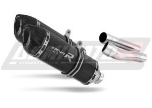 Ducati MONSTER 620 2002 - 2006 Avgas Ljuddämpare HP1 SVART + dB killer