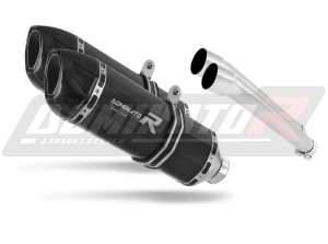 Ducati 750 SPORT 2000 - 2002 Avgas Ljuddämpare HP1 SVART + dB killer