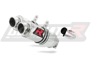 Ducati MONSTER 696 2008 - 2014 Avgas Ljuddämpare GP1 + dB killer