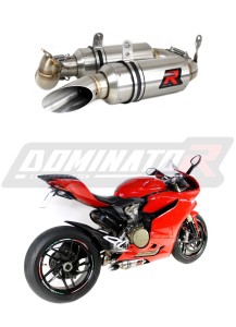 Ducati PANIGALE 1199 2012 - 2014 Avgas Ljuddämpare + dB killer