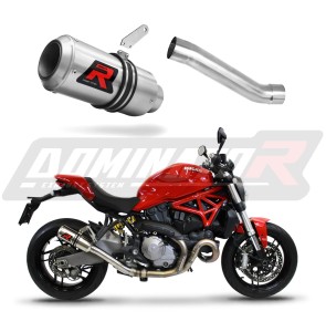 Ducati MONSTER 821 2018 - 2021 Avgas Ljuddämpare GP + dB killer
