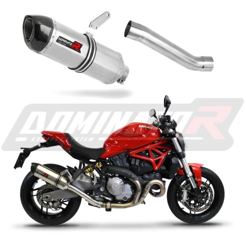 exhaust muffler DOMINATOR HP1 fits the motorcycle Ducati MONSTER 821 2018   2021 6