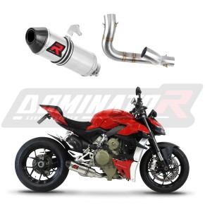 Ducati STREETFIGHTER V4 2019 - 2023 Avgas Ljuddämpare HP3 + dB killer