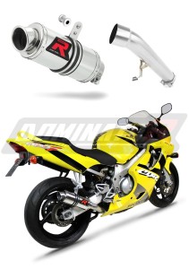 Honda CBR 600 F4 1999 - 2000 Avgas Ljuddämpare GP1 + dB killer