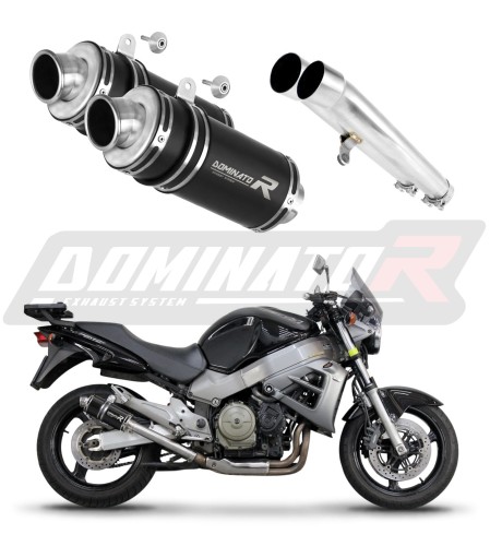 exhaust muffler DOMINATOR GP1 BLACK fits to Honda CB 1100 X11  6