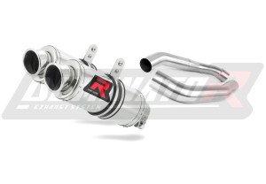 Honda CBR 1000F DUAL 1988 - 2000 Avgas Ljuddämpare GP1 + dB killer