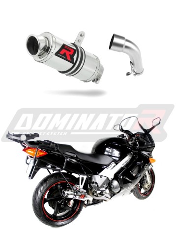 VFR 800 FI EXHAUST Honda Muffler Auspuff Sportauspuff Silencer Echappement Silencieux Scarico Scarichi Escape Wydech Tłumik GP 1 1998 - 2001 Dominator  x