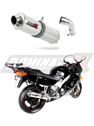 VFR 800 FI EXHAUST Honda Muffler Auspuff Sportauspuff Silencer Echappement Silencieux Scarico Scarichi Escape Wydech Tłumik ROUND 1998 - 2001 Dominator  x