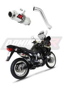 Honda XL 650 V TRANSALP 2001 - 2007 Avgas Ljuddämpare GP1 + dB killer