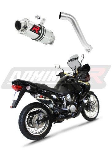 exhaust muffler DOMINATOR GP1 fits the motorcycle Honda XL 650 V TRANSALP 2001   2007 6