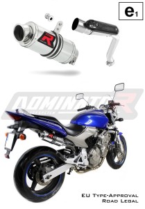 CB 600F HORNET EU-godkänd Avgas Ljuddämpare GP 1 2003 - 2006
