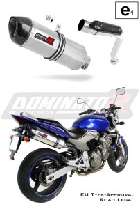CB 600F HORNET EU-godkänd Avgas Ljuddämpare HP1 2003 - 2006