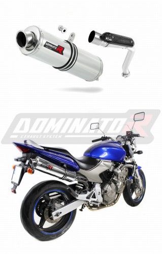 exhaust muffler DOMINATOR ROUND fits the motorcycle Honda CB 600F HORNET 2003   2006 5