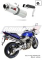 exhaust muffler DOMINATOR homologated road legal ROUND fits the motorcycle CB 600F HORNET 2003   2006 5
