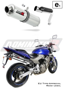 CB 600F HORNET EU-godkänd Avgas Ljuddämpare ST 2003 - 2006