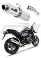 exhaust muffler DOMINATOR ROUND fits the motorcycle Honda CB 600F HORNET PC41 2007   2013 6