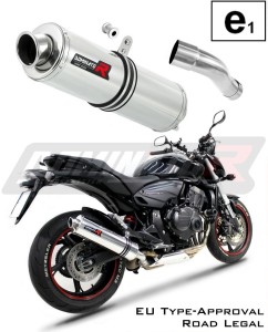 CB 600F HORNET EU-godkänd Avgas Ljuddämpare ST 2007 - 2013