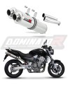 exhaust muffler DOMINATOR ROUND fits the motorcycle Honda CB 900F HORNET 2002   2007 6